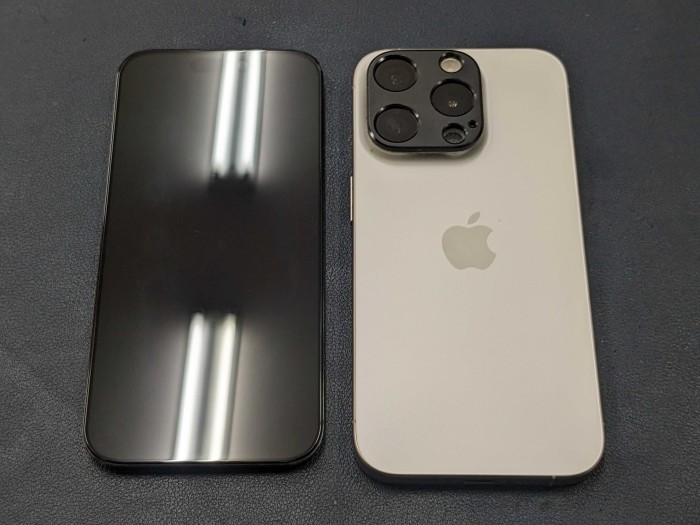 iPhone 15 pro 画面交換